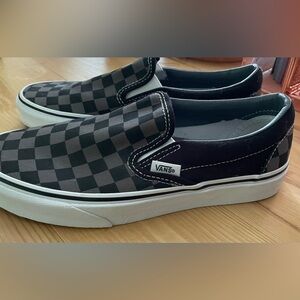 Vans slip-on checkerboard NWOT women’s sz 7